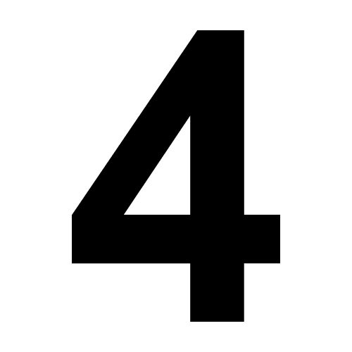 Número cuatro