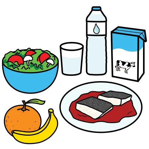 Alimentación saludable, dieta equilibrada