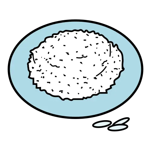 Arroz en plato