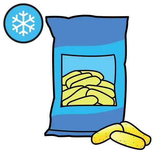 Pictograma: congelado