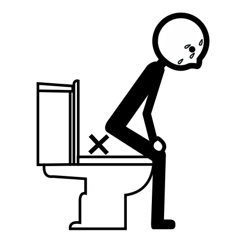 Estreñimiento, dificultad para defecar