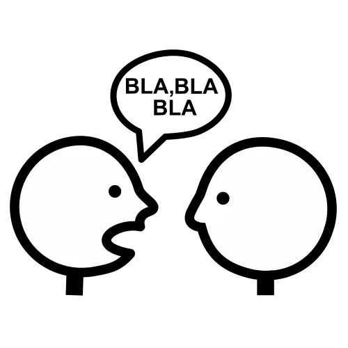 Hablar, comunicarse verbalmente