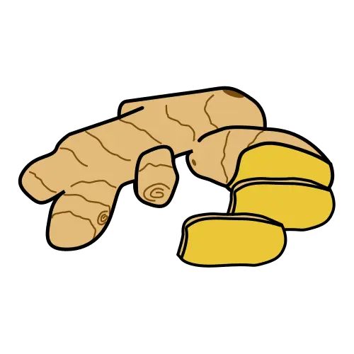 Jengibre, raíz picante