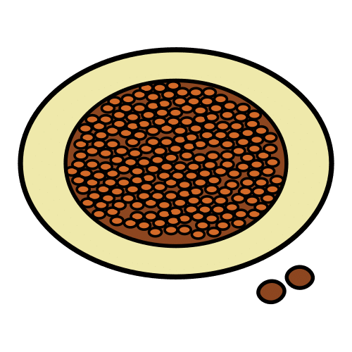 Icon for Legumbres con fibra: habas secas, garbanzos, lentejas y alubias blancas