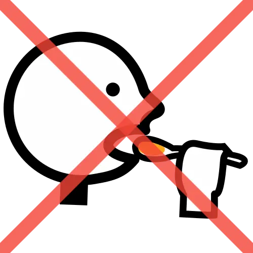 Prohibido comer
