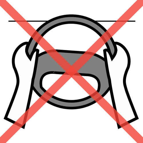 Pictograma: no conducir