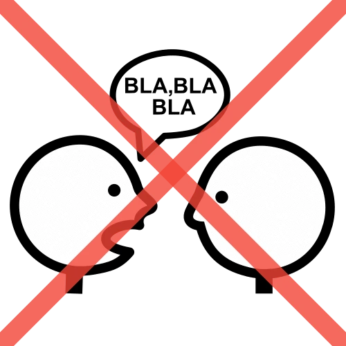 Pictograma: no hablar