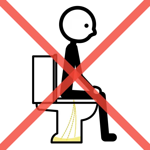 No orinar, retención de orina