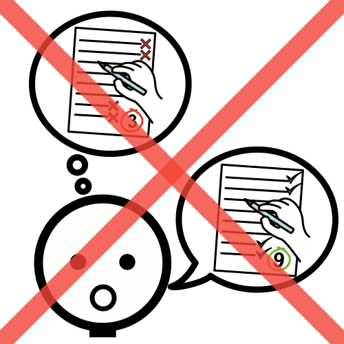 Pictograma: no mentir