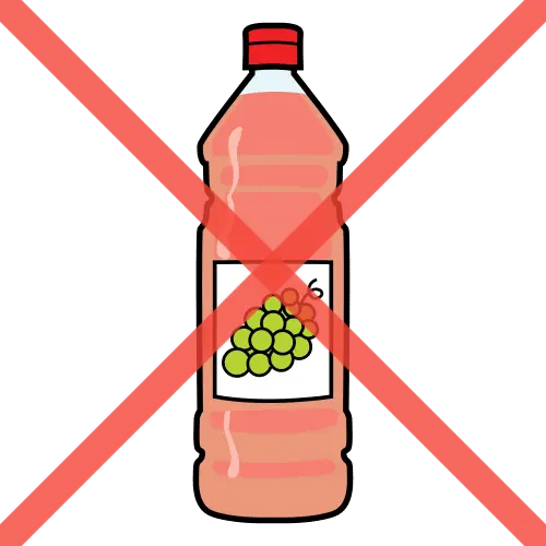 No usar vinagre