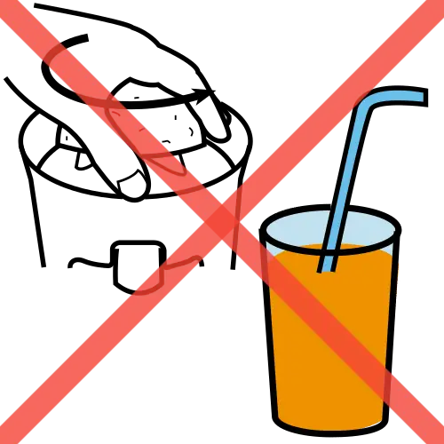 No tomar zumo con néctar