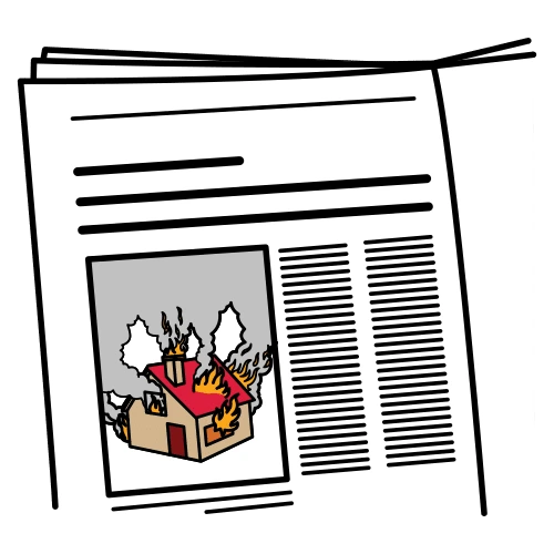 Pictograma: noticia
