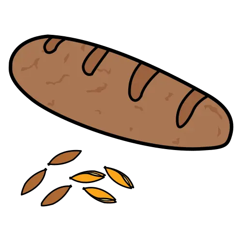 Pan integral, cereal completo