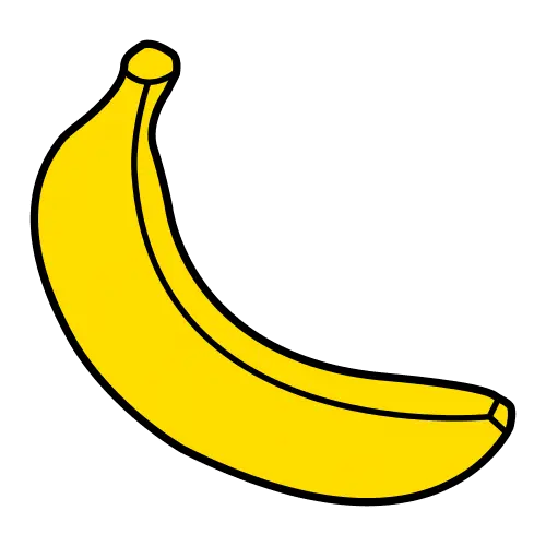 Plátano, fruta tropical
