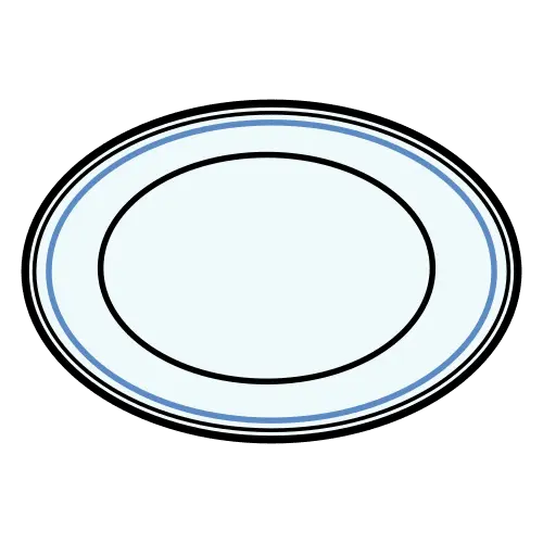 Plato, recipiente para comer