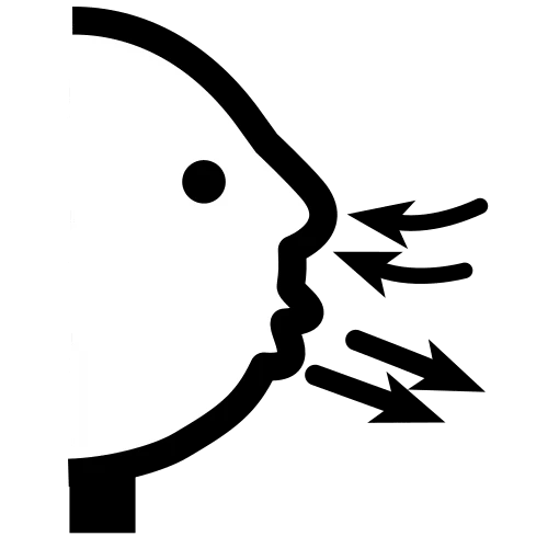 Pictograma: respirar