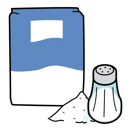 Sal, condimento