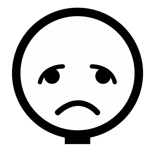 Triste, emoción negativa